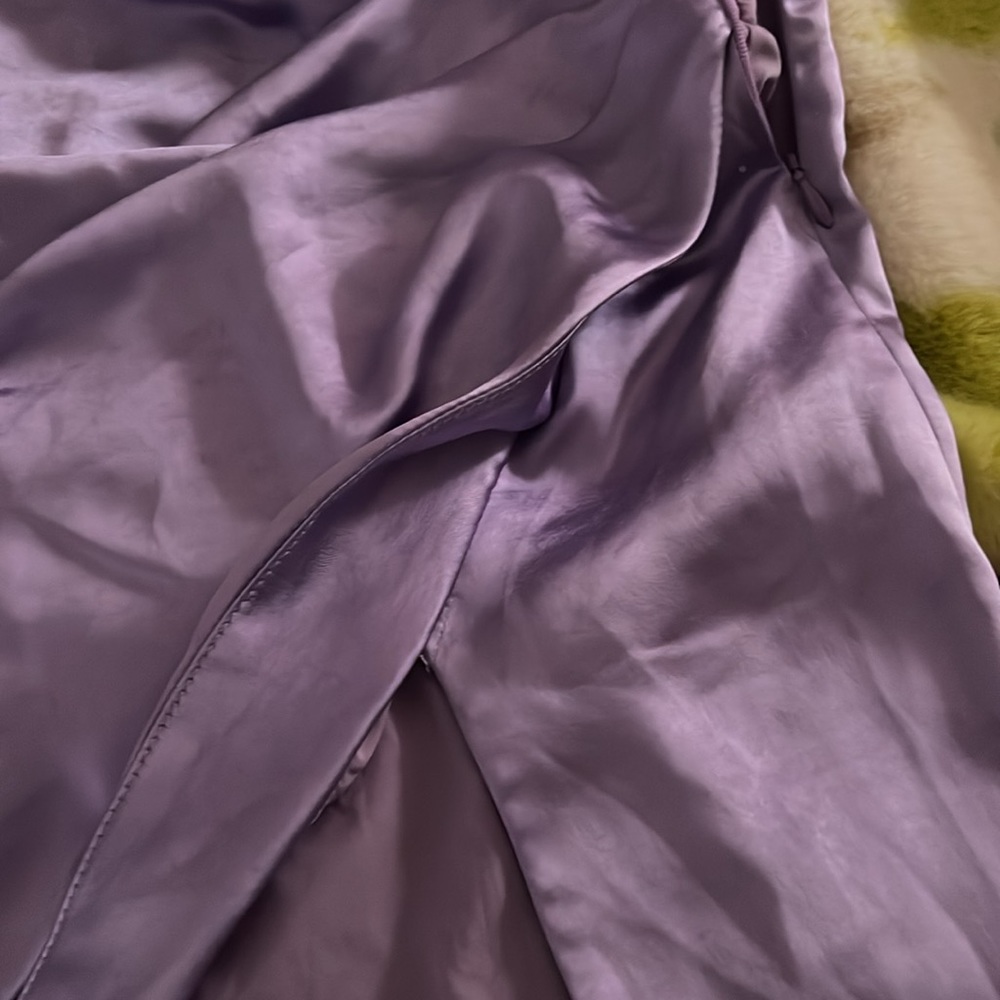 ELLIATT x REVOLVE Cassini Satin Dress in Lilac Small - Picture 11 of 11